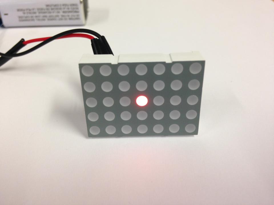 5x7 LED Dot Matrix Display NightFire Electronics LLC